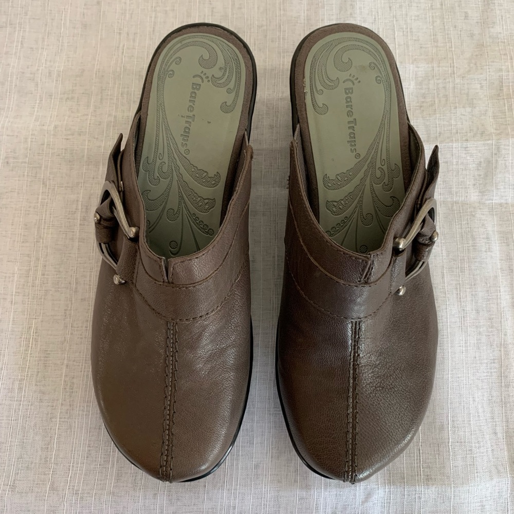 BareTraps Quashed leather Slip-On Sandals Size 6.5 M - Picture 3 of 5